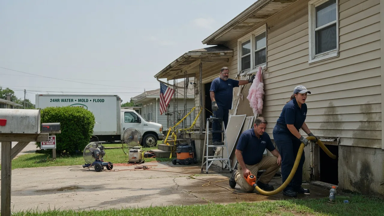 Water Damage Repair in Portis, KS near me